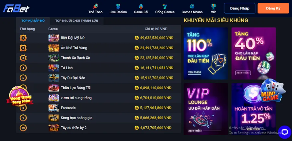 Chương trình VIP Club độc quyền